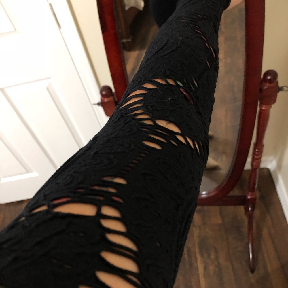 Black bodycon long sleeve dress